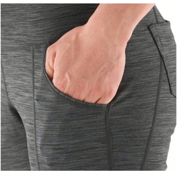 KUHL Skulpt Skinny Pants charcoal gray XS stretch pockets leggings active hiking - Picture 3 of 10